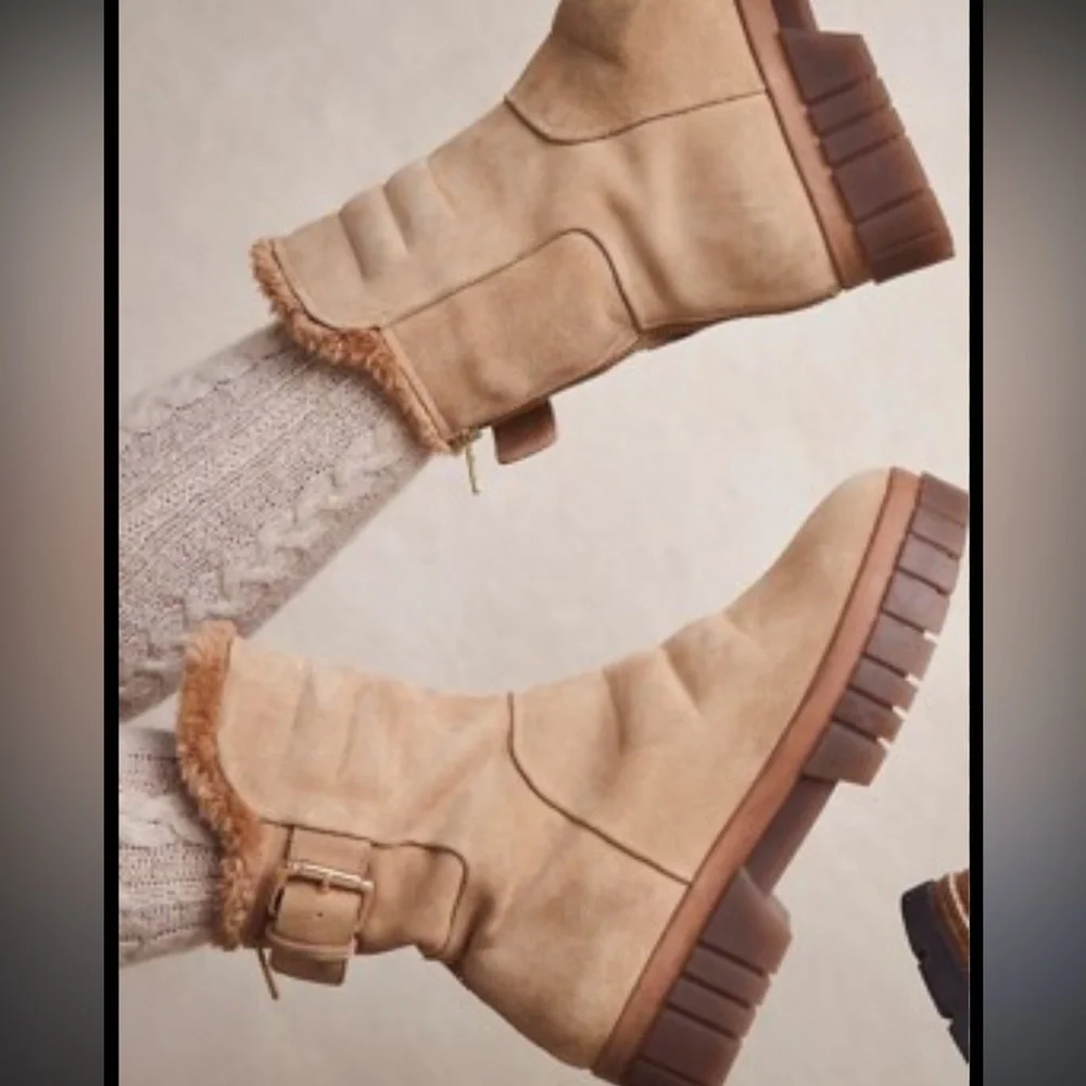 FREE PEOPLE Fable Chunky Boots